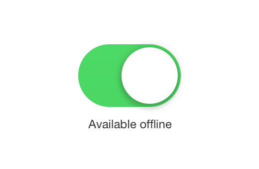 Offline Feature A Guided Tour - All your audio guides are here